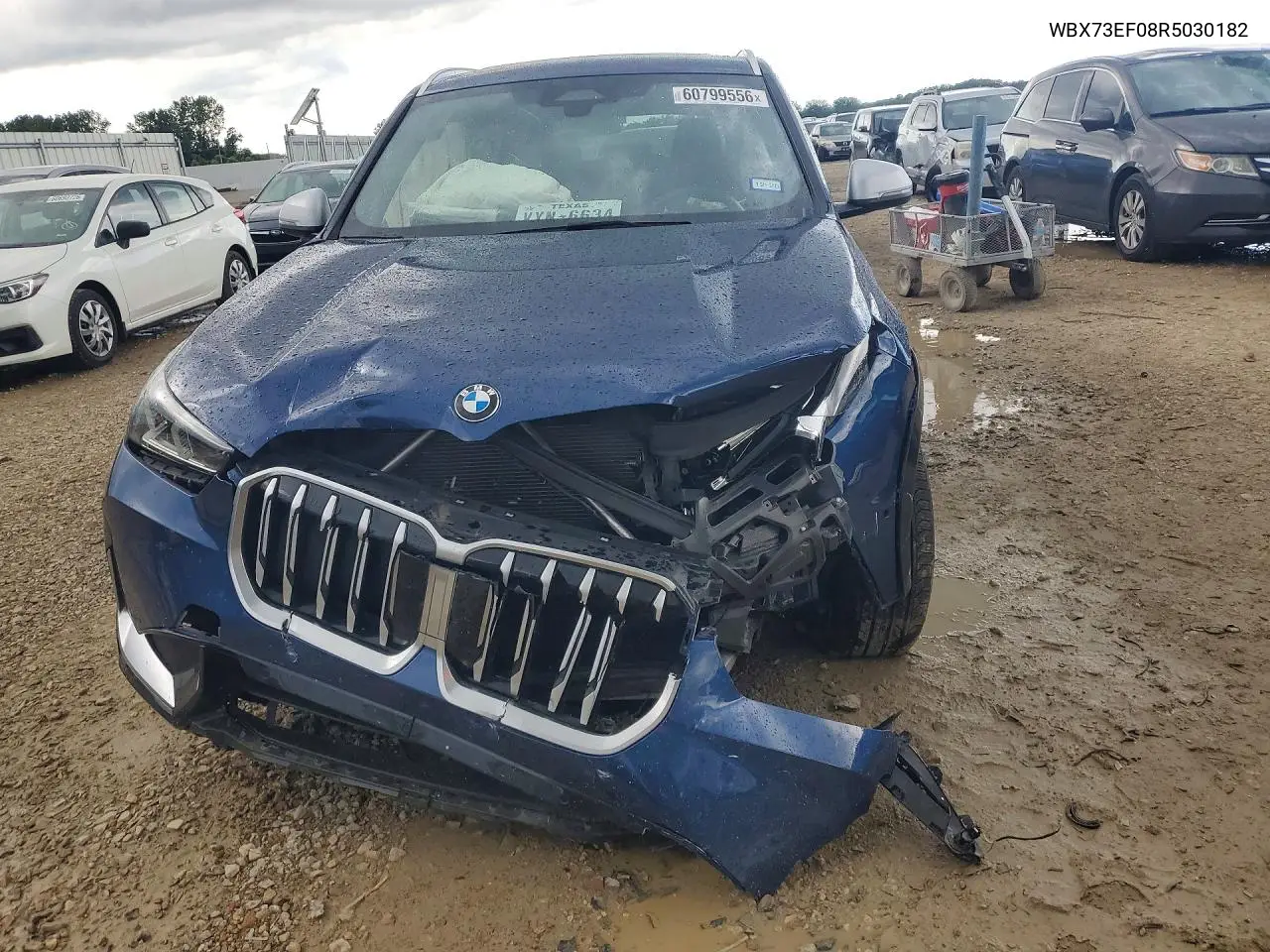 2024 BMW X1 xDrive28I VIN: WBX73EF08R5030182 Lot: 60799556