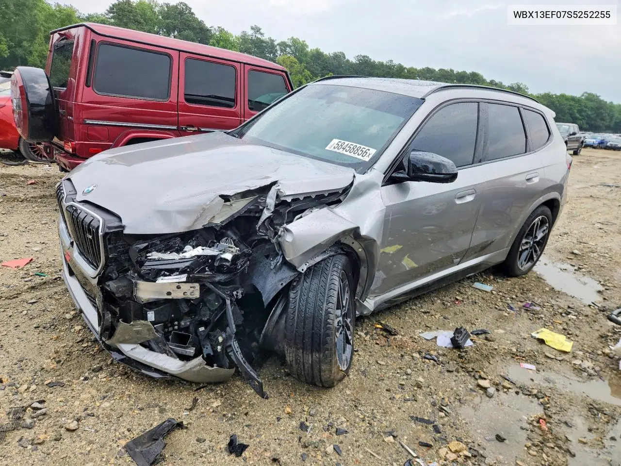 2025 BMW X1 M35I VIN: WBX13EF07S5252255 Lot: 58458856