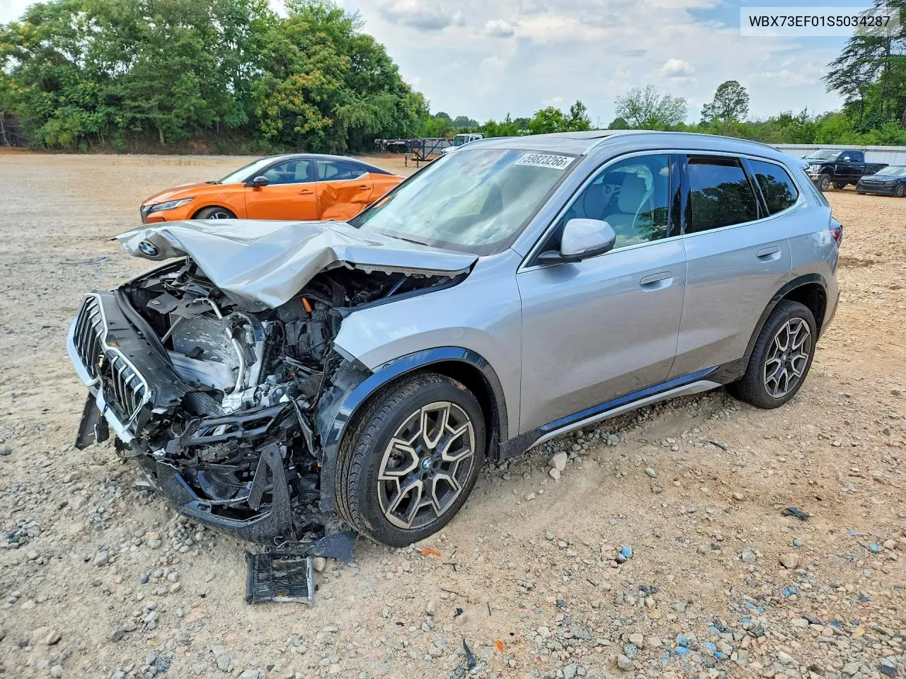 2025 BMW X1 xDrive28I VIN: WBX73EF01S5034287 Lot: 59823266