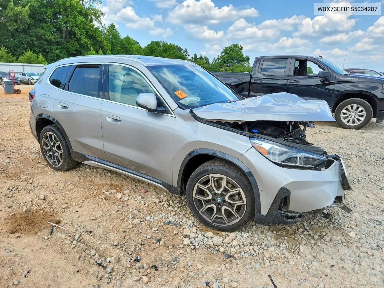 2025 BMW X1 xDrive28I VIN: WBX73EF01S5034287 Lot: 59823266
