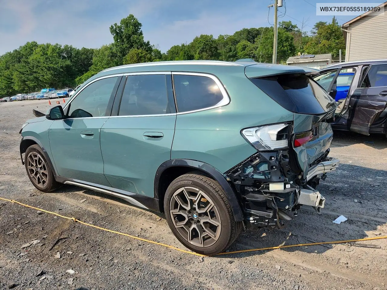 2025 BMW X1 xDrive28I VIN: WBX73EF05S5189389 Lot: 60548826