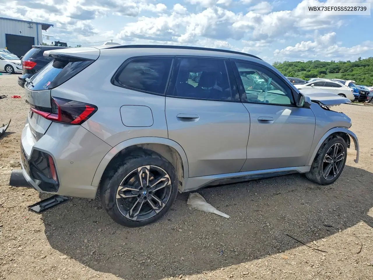 2025 BMW X1 xDrive28I VIN: WBX73EF05S5228739 Lot: 61151066