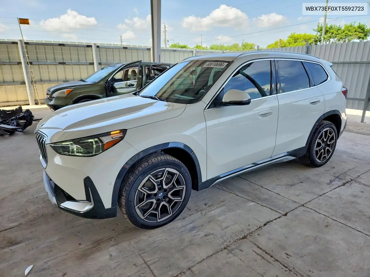 2026 BMW X1 xDrive28I VIN: WBX73EF0XT5592723 Lot: 60610696