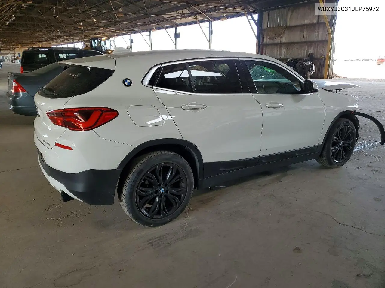 2018 BMW X2 Sdrive28I VIN: WBXYJ3C31JEP75972 Lot: 51348326
