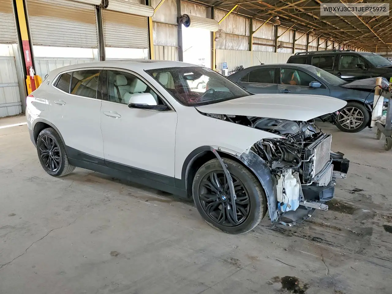 2018 BMW X2 Sdrive28I VIN: WBXYJ3C31JEP75972 Lot: 51348326