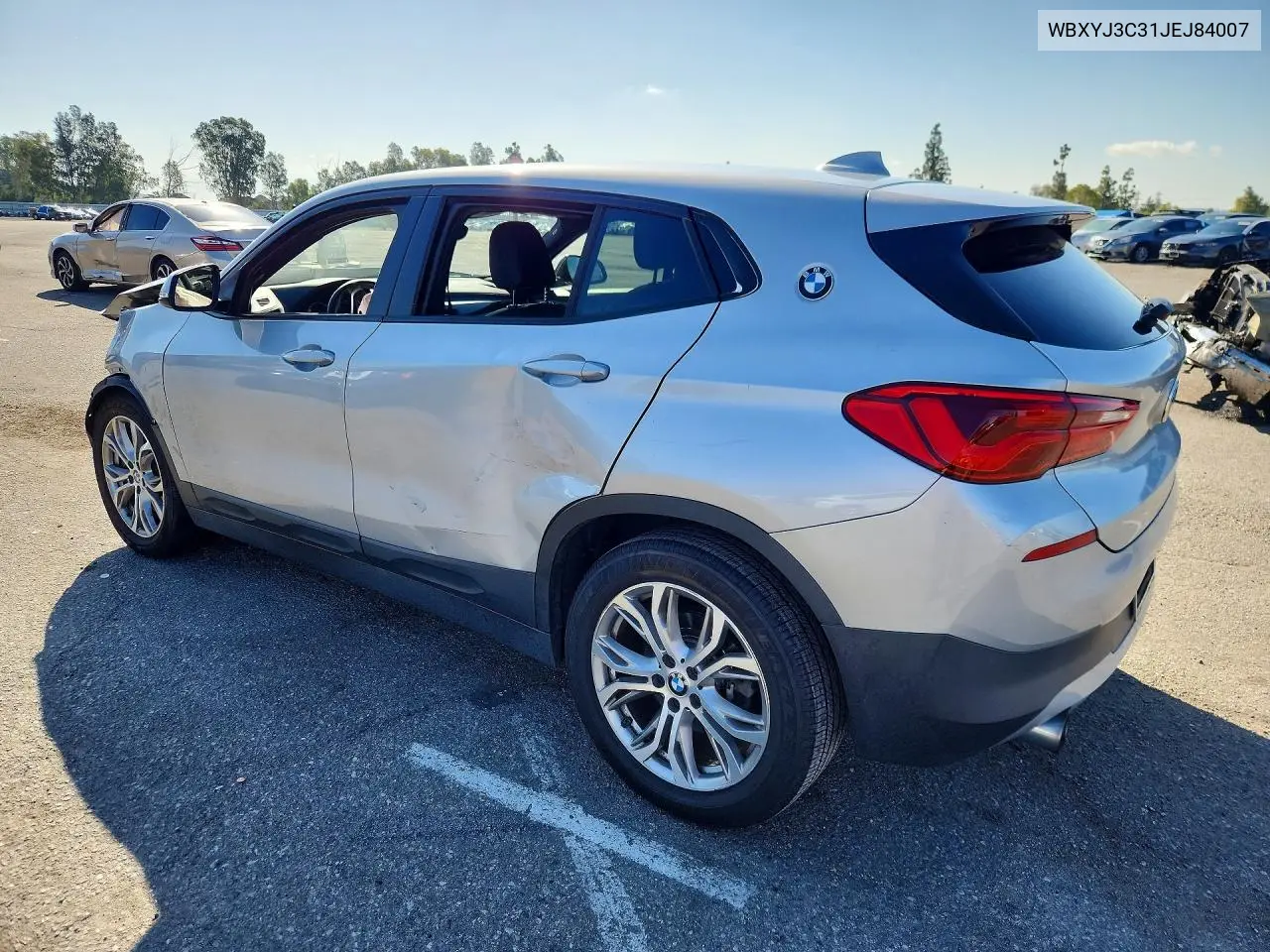 2018 BMW X2 Sdrive28I VIN: WBXYJ3C31JEJ84007 Lot: 52211516