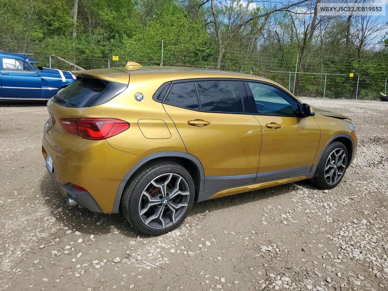 2018 BMW X2 xDrive28I VIN: WBXYJ5C32JEB19553 Lot: 52286826