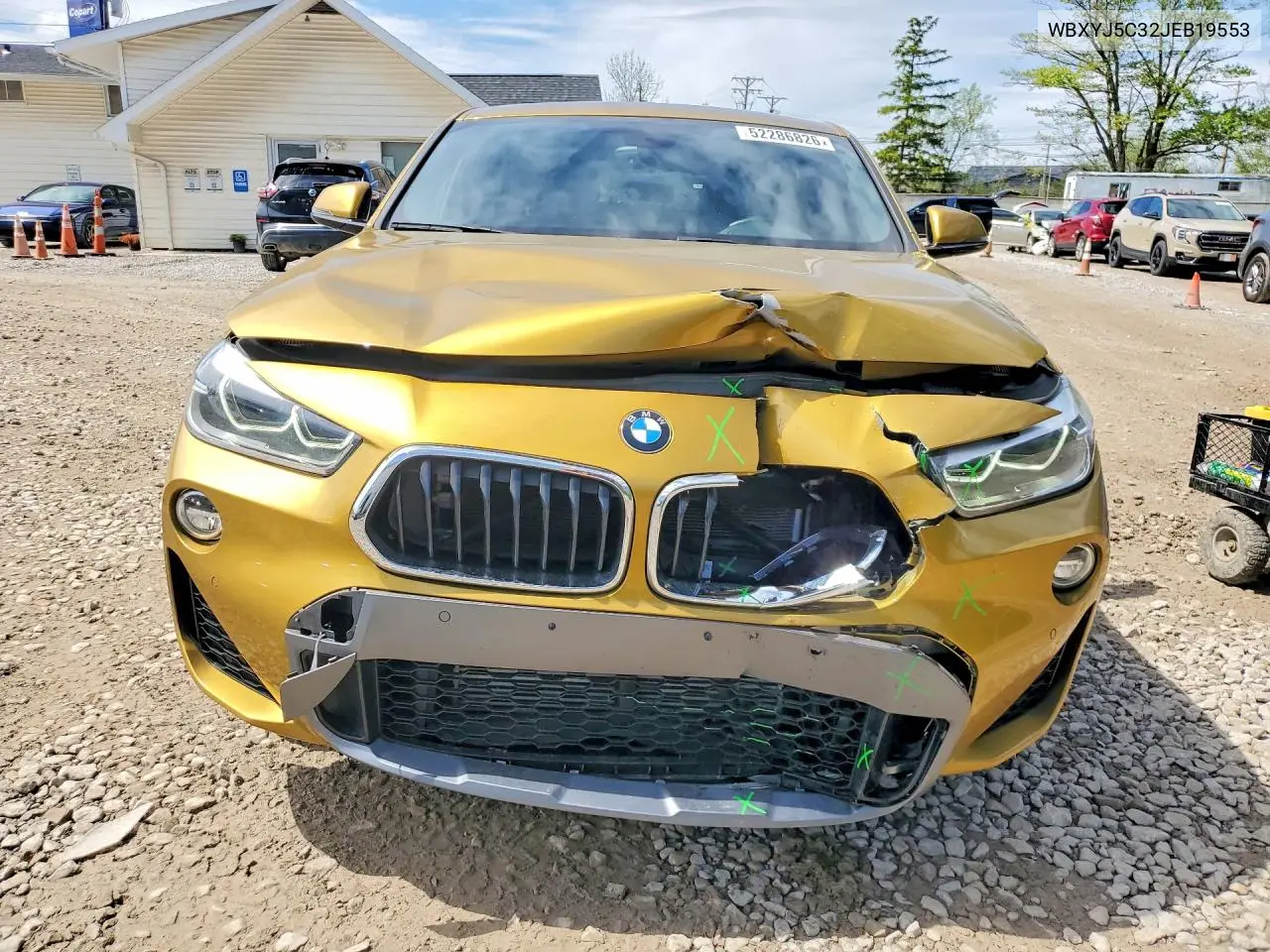 2018 BMW X2 xDrive28I VIN: WBXYJ5C32JEB19553 Lot: 52286826
