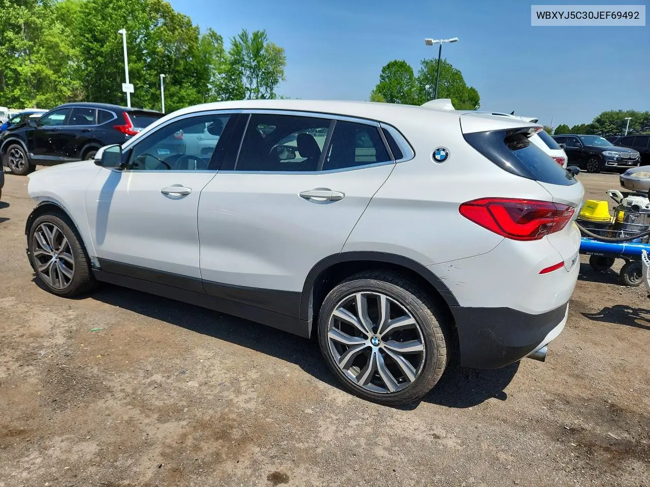 2018 BMW X2 xDrive28I VIN: WBXYJ5C30JEF69492 Lot: 53583916