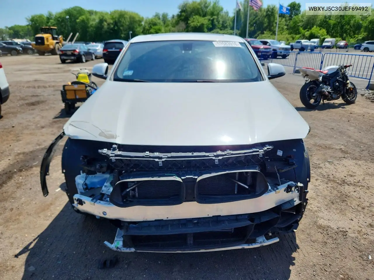 2018 BMW X2 xDrive28I VIN: WBXYJ5C30JEF69492 Lot: 53583916