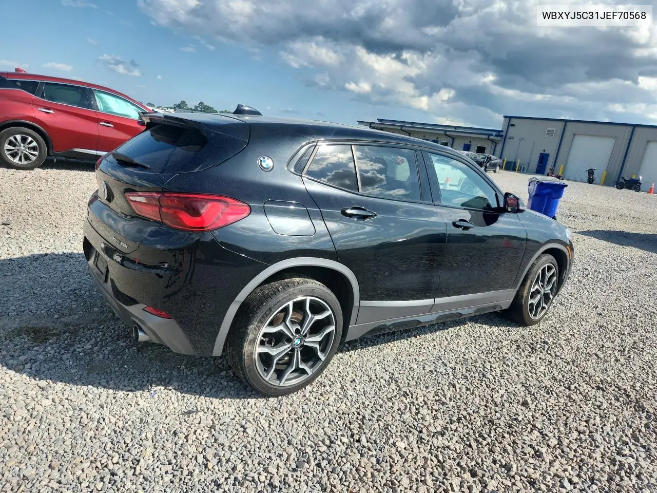 2018 BMW X2 xDrive28I VIN: WBXYJ5C31JEF70568 Lot: 54198276