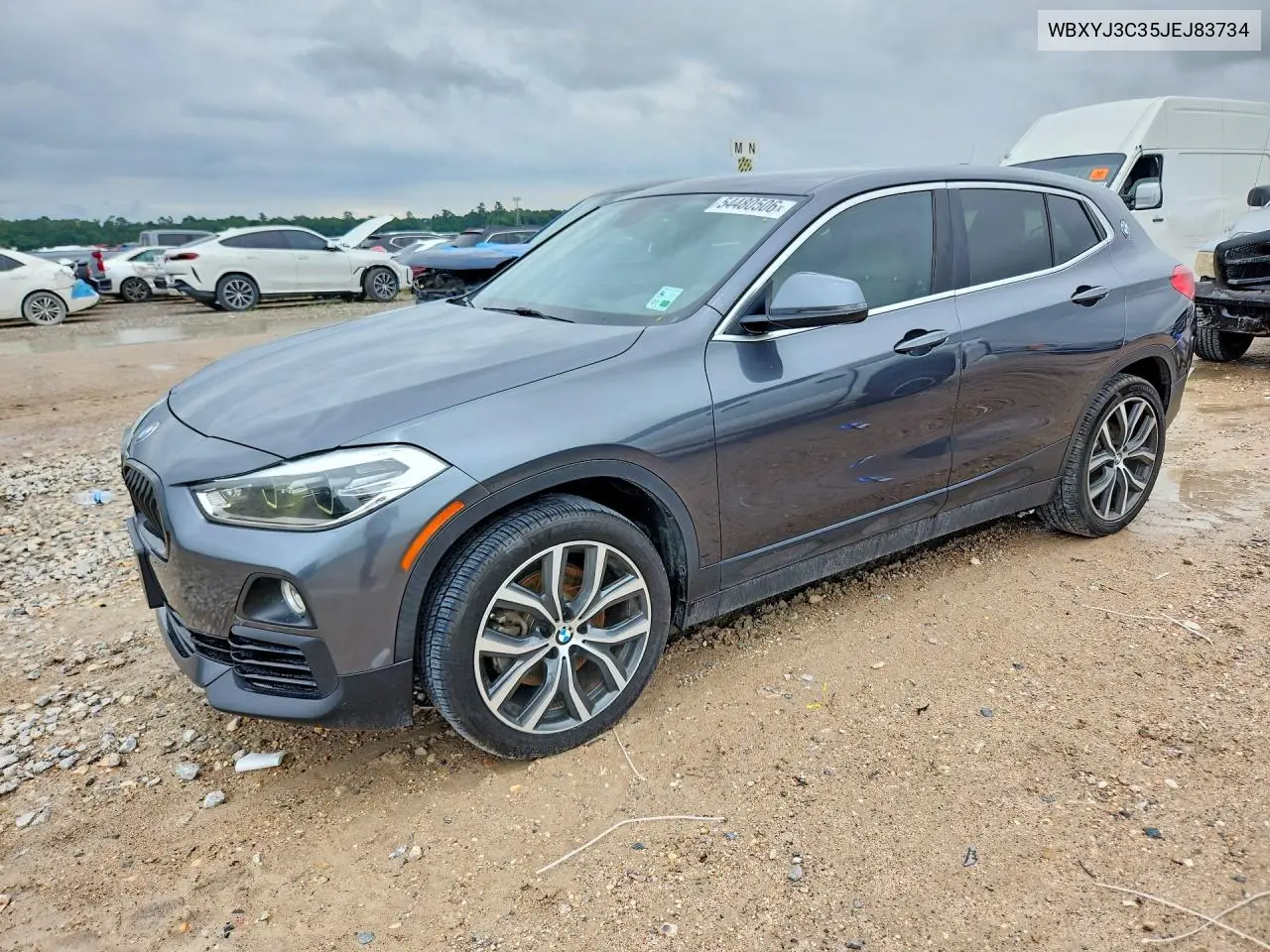 2018 BMW X2 Sdrive28I VIN: WBXYJ3C35JEJ83734 Lot: 54480506