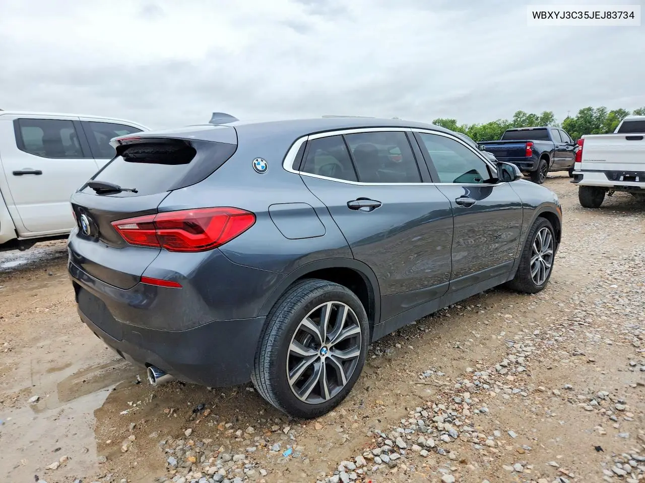 2018 BMW X2 Sdrive28I VIN: WBXYJ3C35JEJ83734 Lot: 54480506