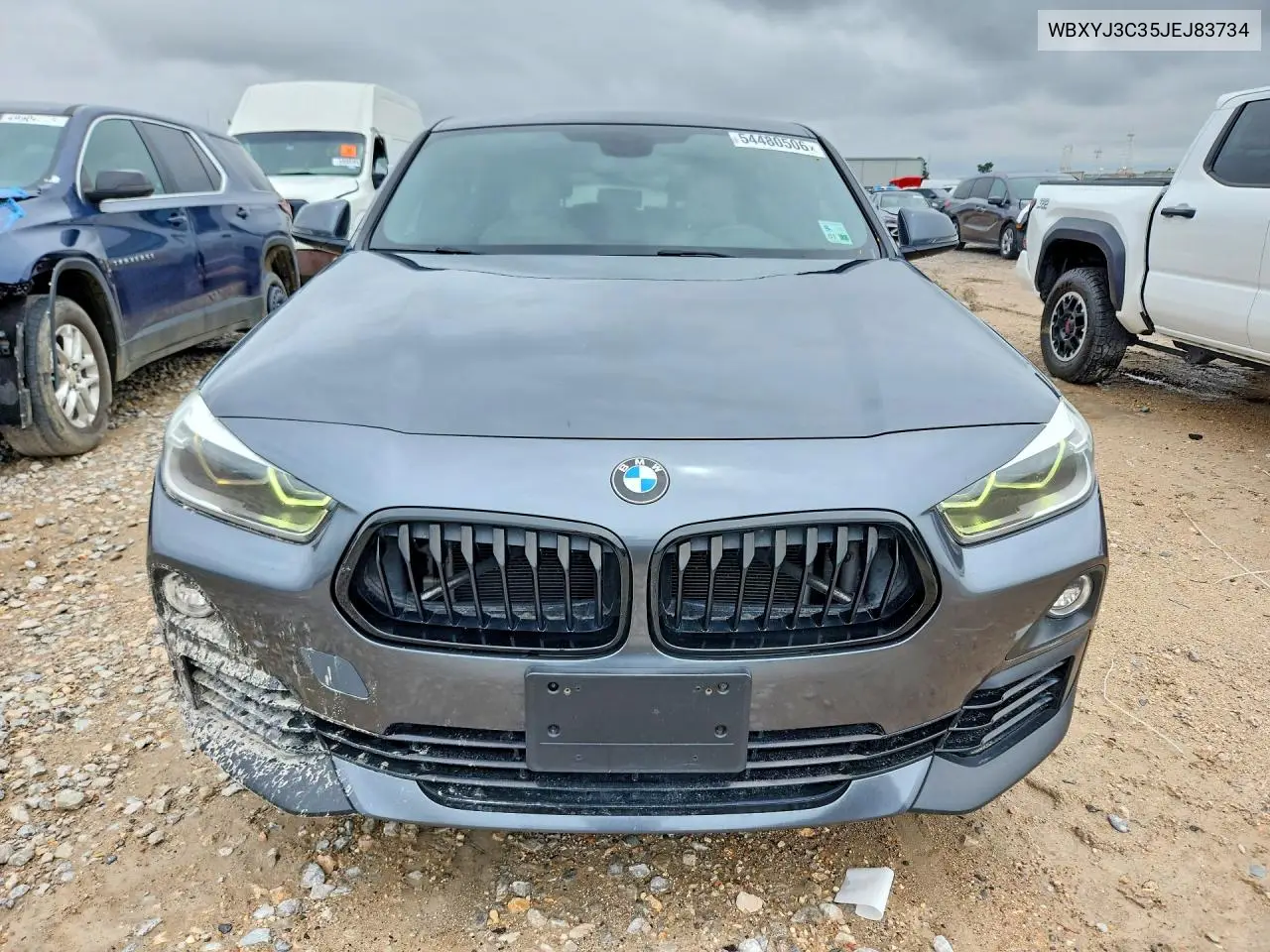 2018 BMW X2 Sdrive28I VIN: WBXYJ3C35JEJ83734 Lot: 54480506