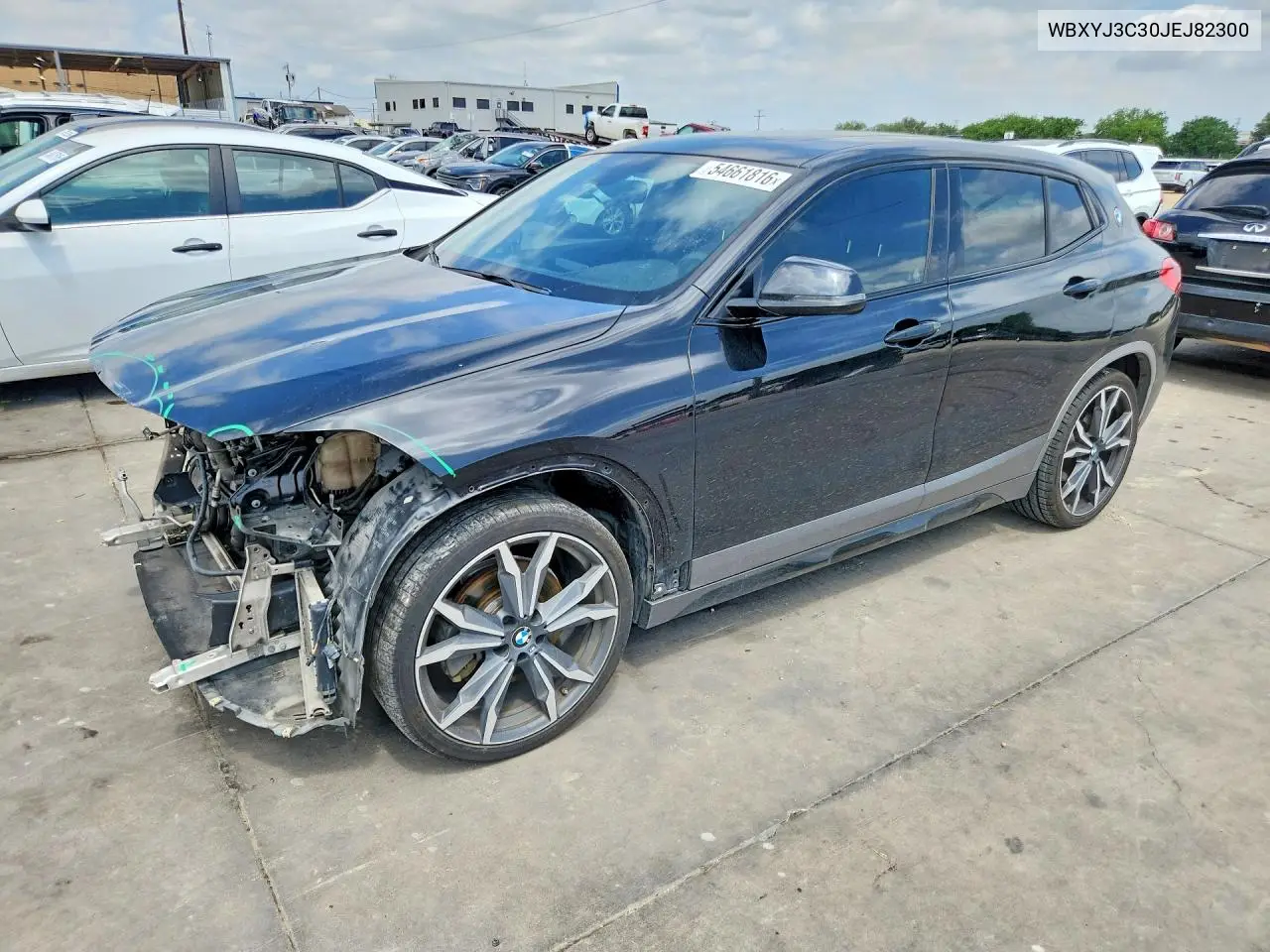 2018 BMW X2 Sdrive28I VIN: WBXYJ3C30JEJ82300 Lot: 54661816