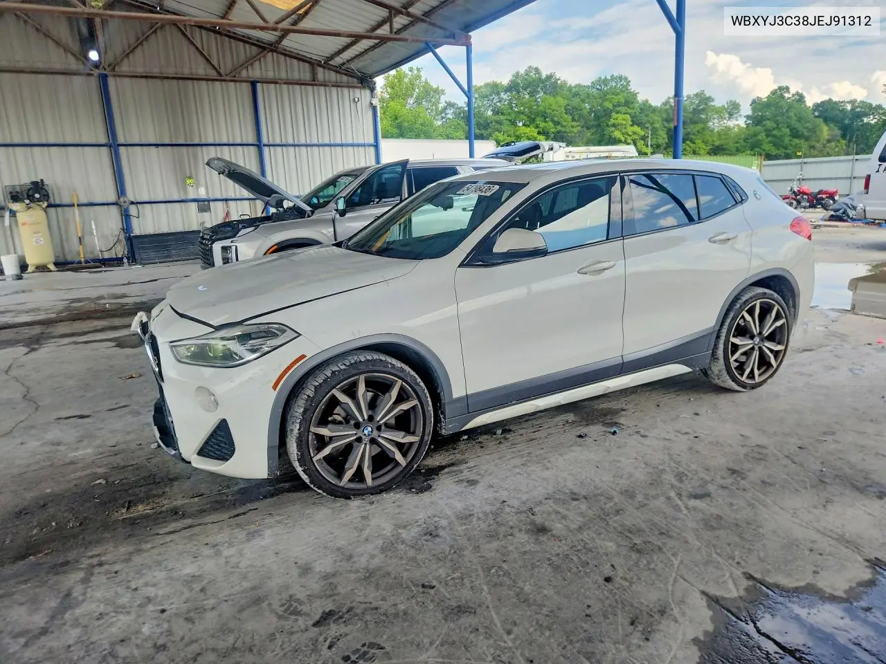 2018 BMW X2 Sdrive28I VIN: WBXYJ3C38JEJ91312 Lot: 54798436