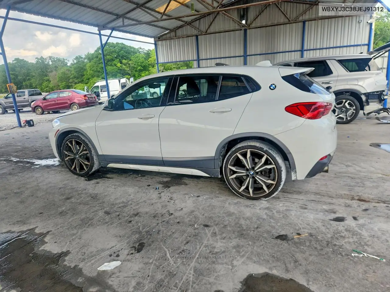 2018 BMW X2 Sdrive28I VIN: WBXYJ3C38JEJ91312 Lot: 54798436