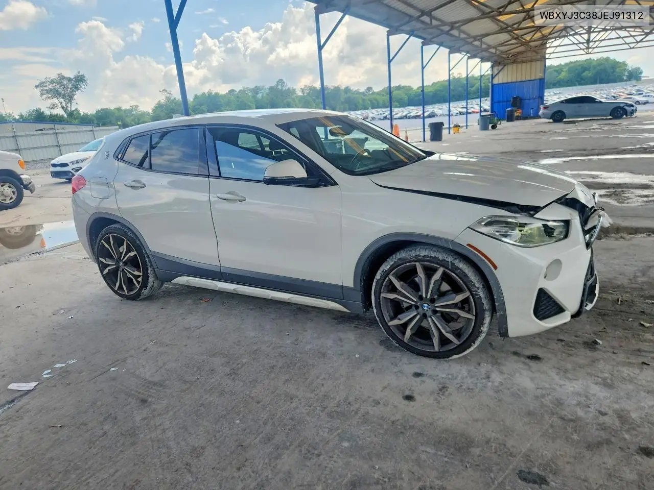 2018 BMW X2 Sdrive28I VIN: WBXYJ3C38JEJ91312 Lot: 54798436