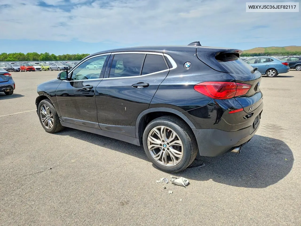 2018 BMW X2 xDrive28I VIN: WBXYJ5C36JEF82117 Lot: 55608826