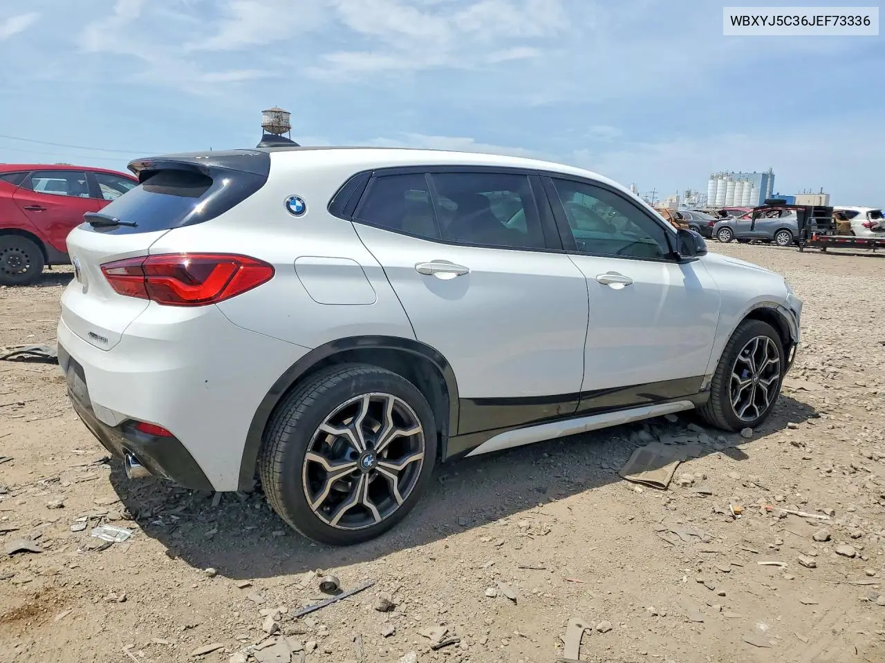 2018 BMW X2 xDrive28I VIN: WBXYJ5C36JEF73336 Lot: 55654006