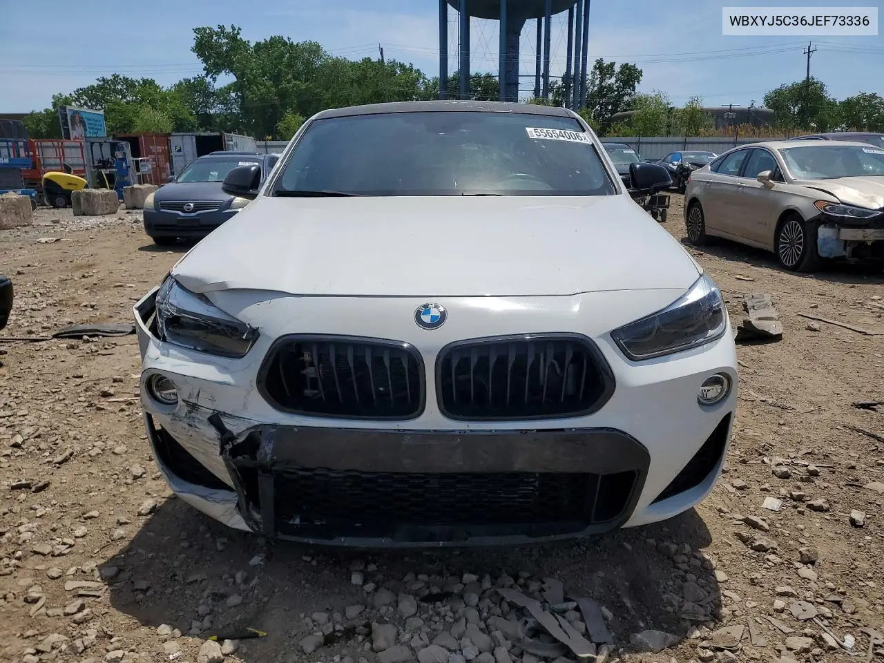 2018 BMW X2 xDrive28I VIN: WBXYJ5C36JEF73336 Lot: 55654006