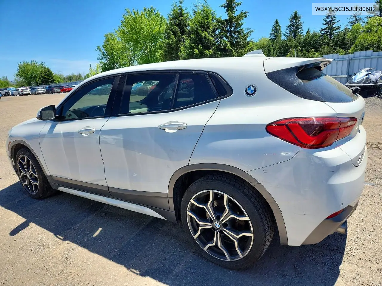 2018 BMW X2 xDrive28I VIN: WBXYJ5C35JEF80682 Lot: 55902866