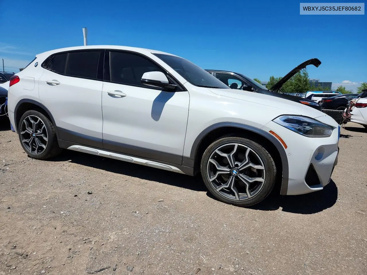 2018 BMW X2 xDrive28I VIN: WBXYJ5C35JEF80682 Lot: 55902866