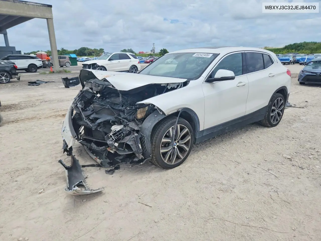 2018 BMW X2 Sdrive28I VIN: WBXYJ3C32JEJ84470 Lot: 56542406