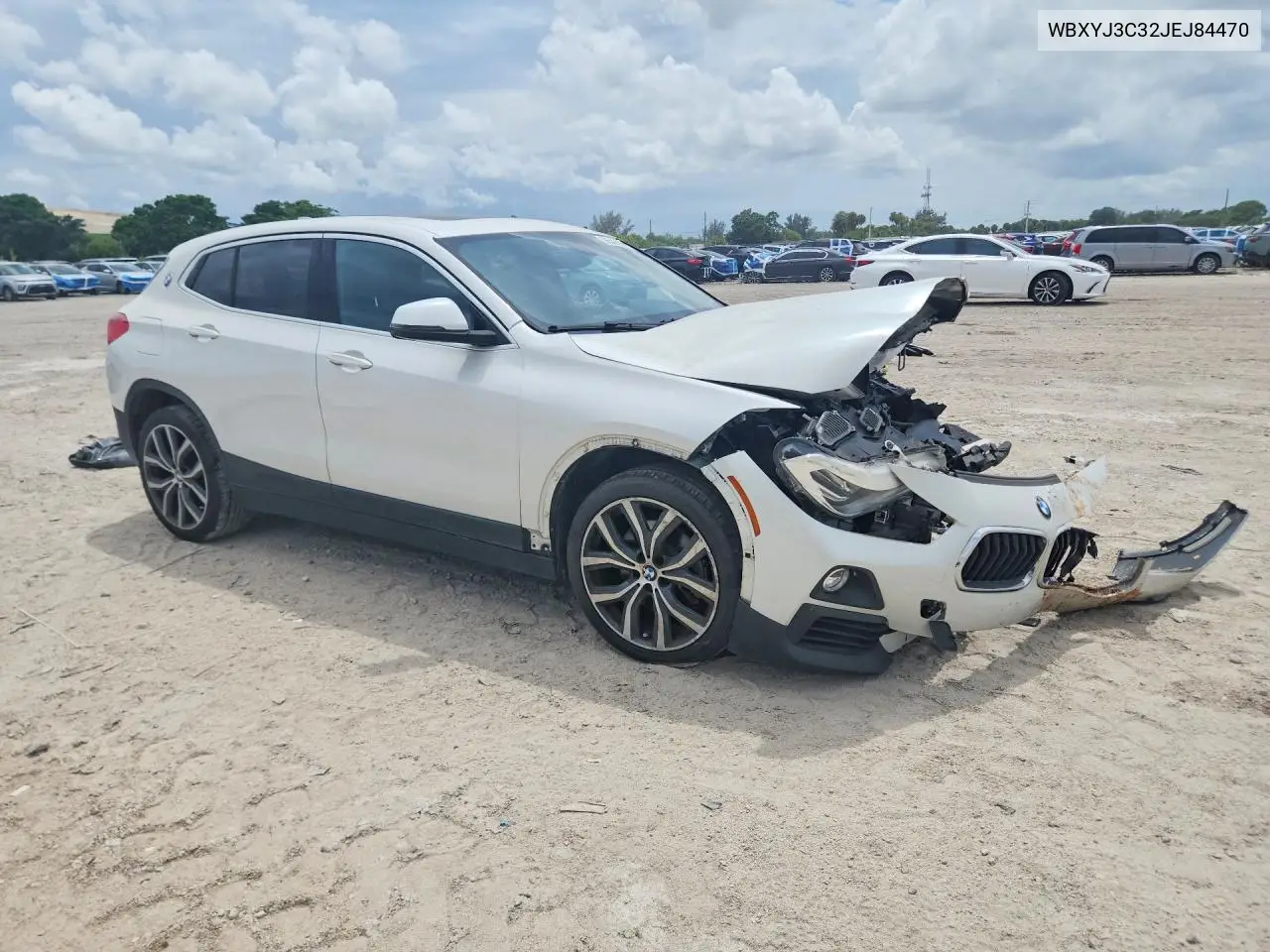 2018 BMW X2 Sdrive28I VIN: WBXYJ3C32JEJ84470 Lot: 56542406