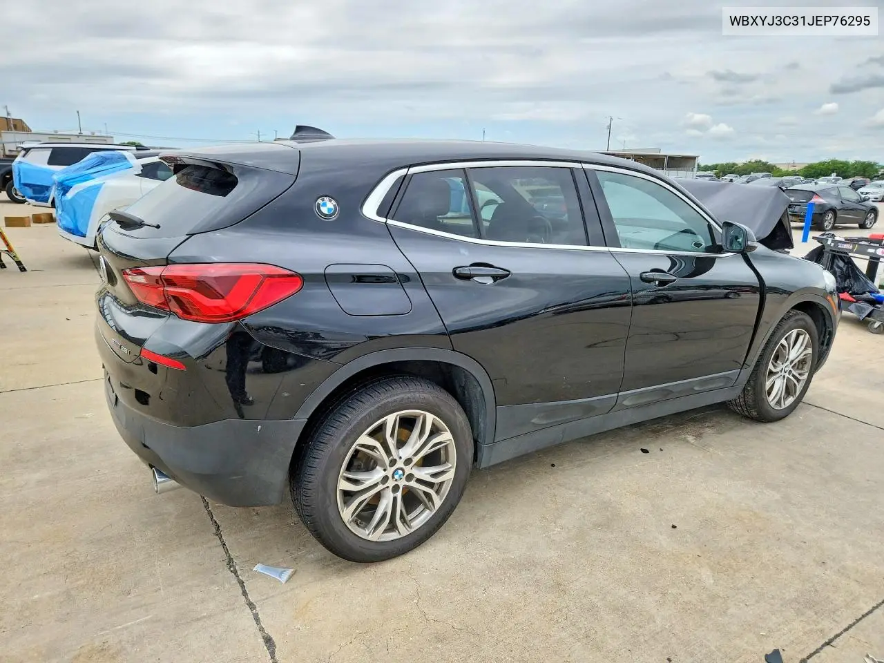 2018 BMW X2 Sdrive28I VIN: WBXYJ3C31JEP76295 Lot: 56593666