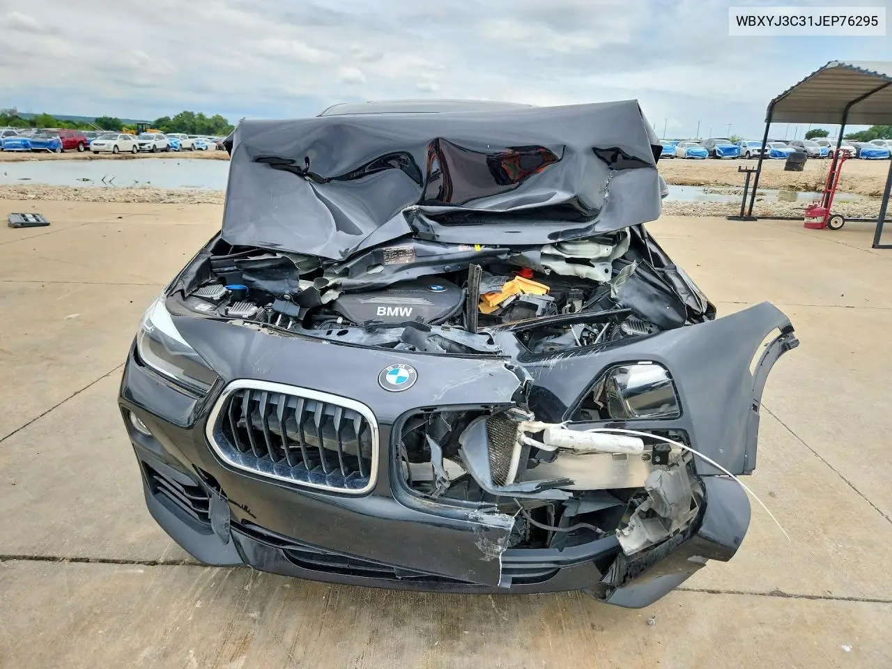 2018 BMW X2 Sdrive28I VIN: WBXYJ3C31JEP76295 Lot: 56593666