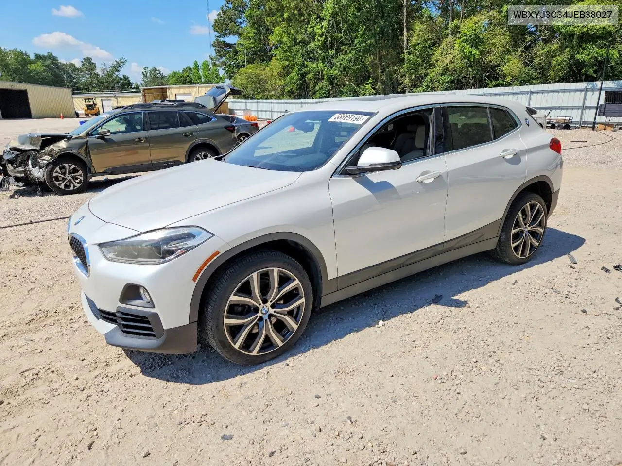 2018 BMW X2 VIN: WBXYJ3C34JEB38027 Lot: 56669196