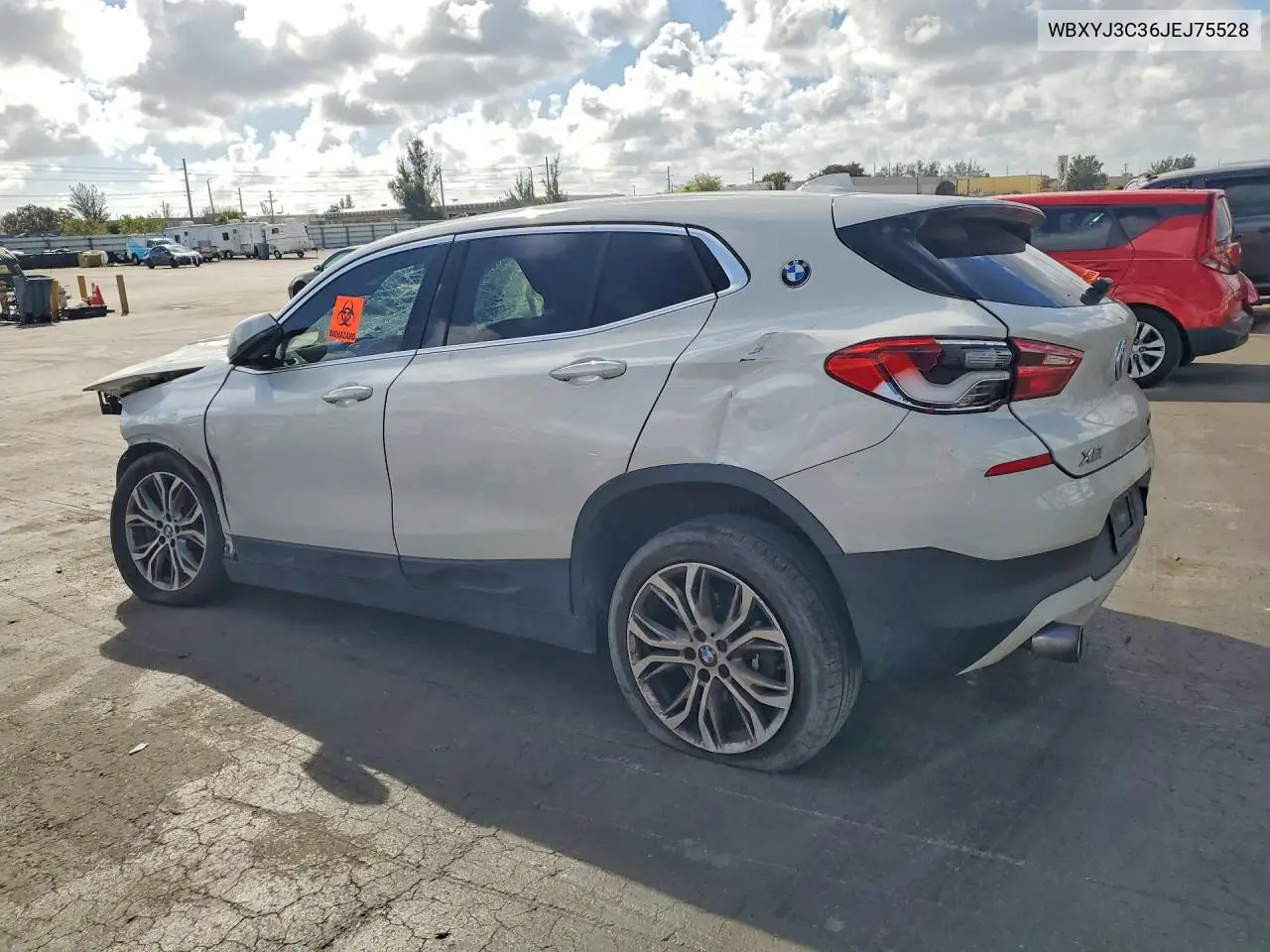2018 BMW X2 Sdrive28I VIN: WBXYJ3C36JEJ75528 Lot: 56965426