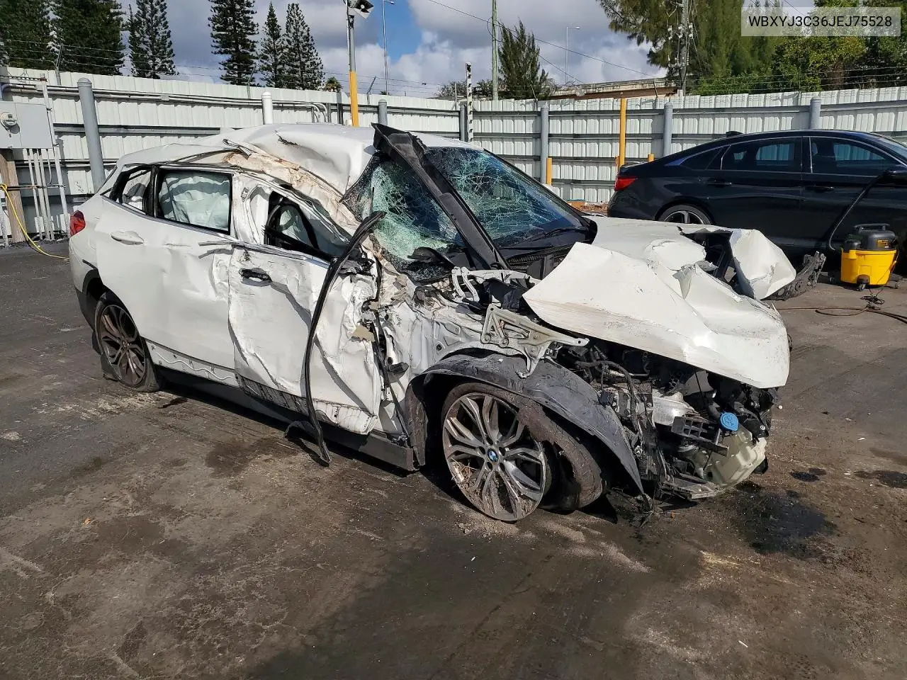 2018 BMW X2 Sdrive28I VIN: WBXYJ3C36JEJ75528 Lot: 56965426
