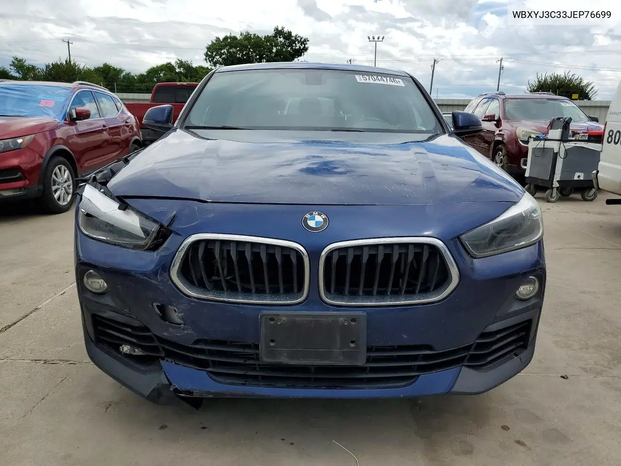 2018 BMW X2 Sdrive28I VIN: WBXYJ3C33JEP76699 Lot: 57044746
