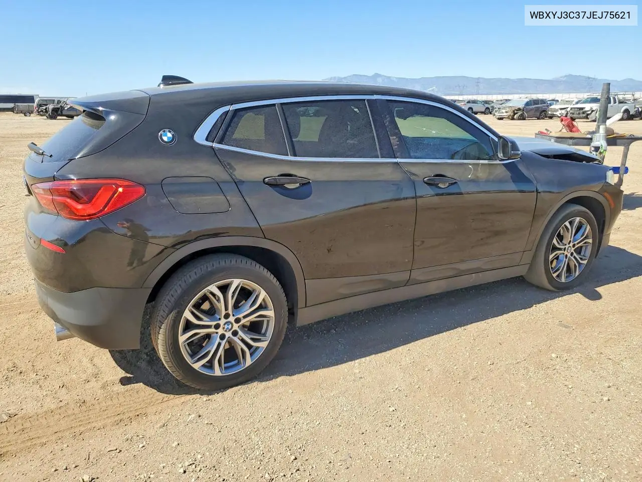 2018 BMW X2 Sdrive28I VIN: WBXYJ3C37JEJ75621 Lot: 57384096