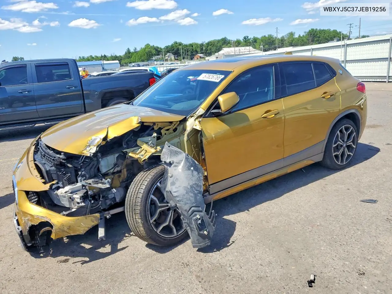 2018 BMW X2 xDrive28I VIN: WBXYJ5C37JEB19256 Lot: 57826766