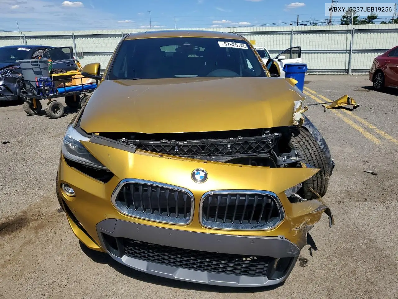 2018 BMW X2 xDrive28I VIN: WBXYJ5C37JEB19256 Lot: 57826766