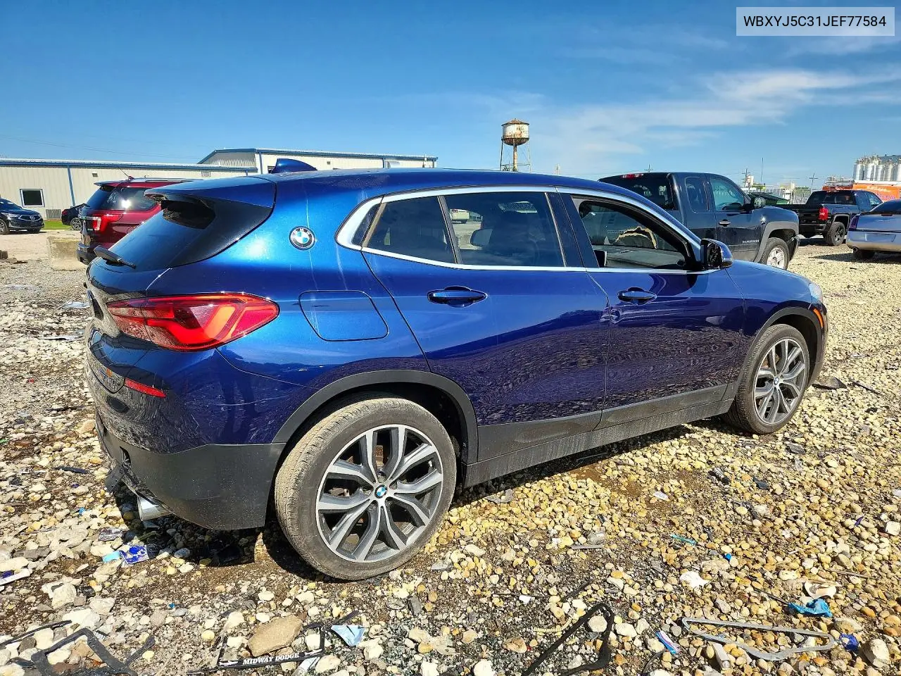 2018 BMW X2 xDrive28I VIN: WBXYJ5C31JEF77584 Lot: 58334966