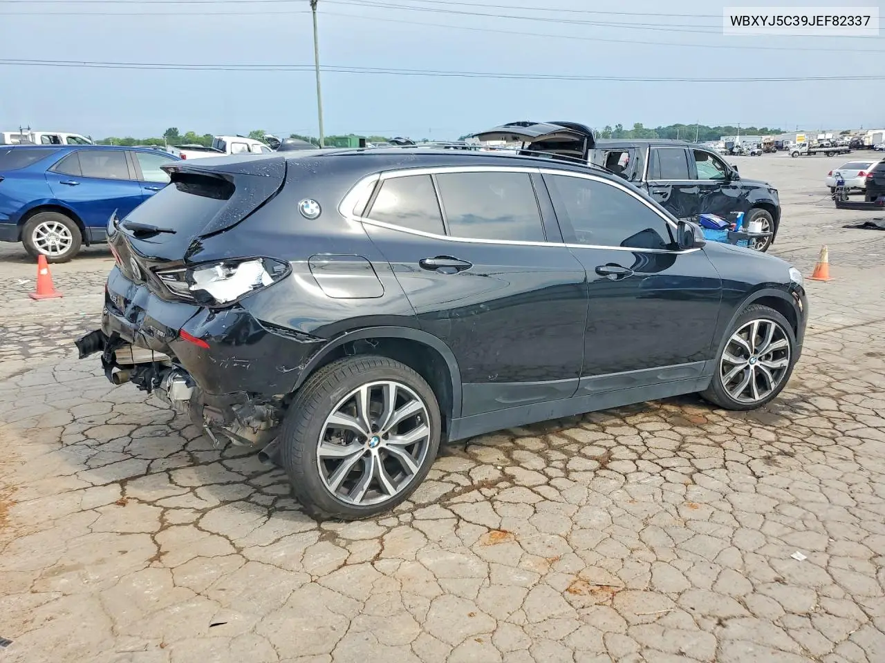 2018 BMW X2 xDrive28I VIN: WBXYJ5C39JEF82337 Lot: 58492566
