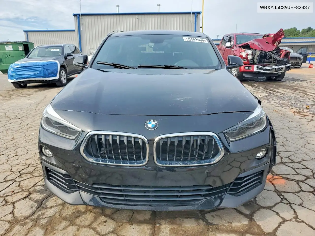 2018 BMW X2 xDrive28I VIN: WBXYJ5C39JEF82337 Lot: 58492566