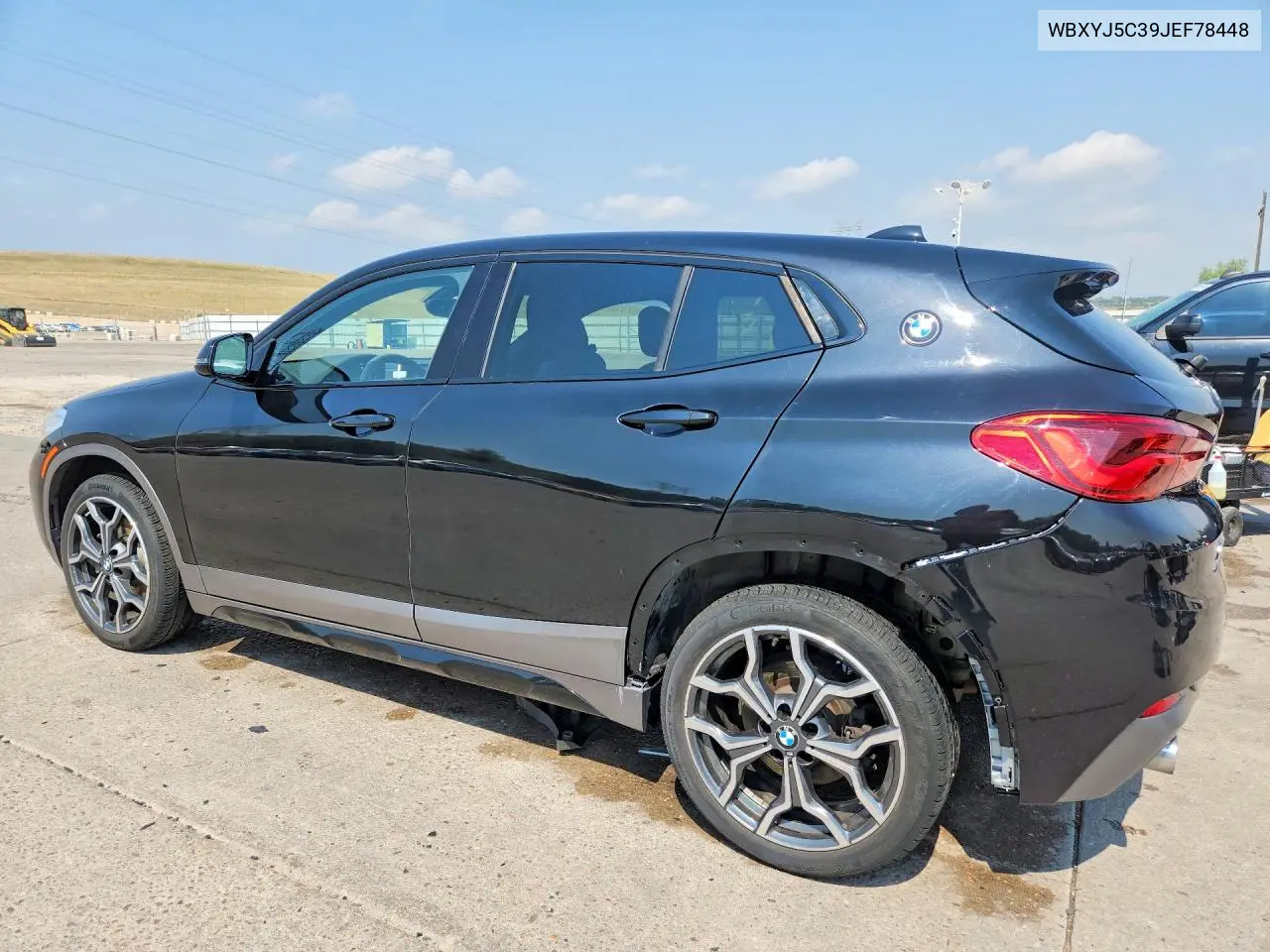 2018 BMW X2 xDrive28I VIN: WBXYJ5C39JEF78448 Lot: 58584566