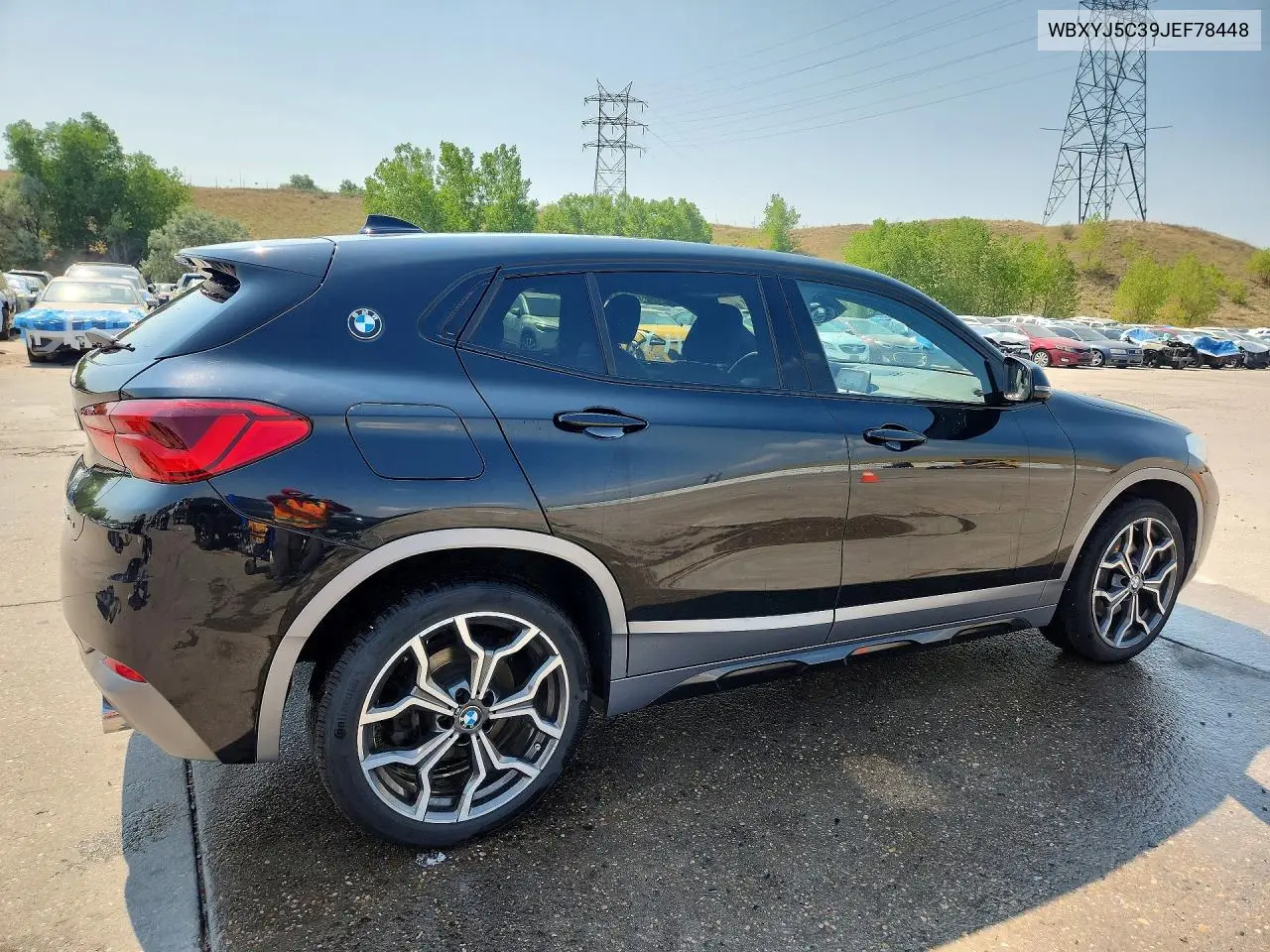 2018 BMW X2 xDrive28I VIN: WBXYJ5C39JEF78448 Lot: 58584566