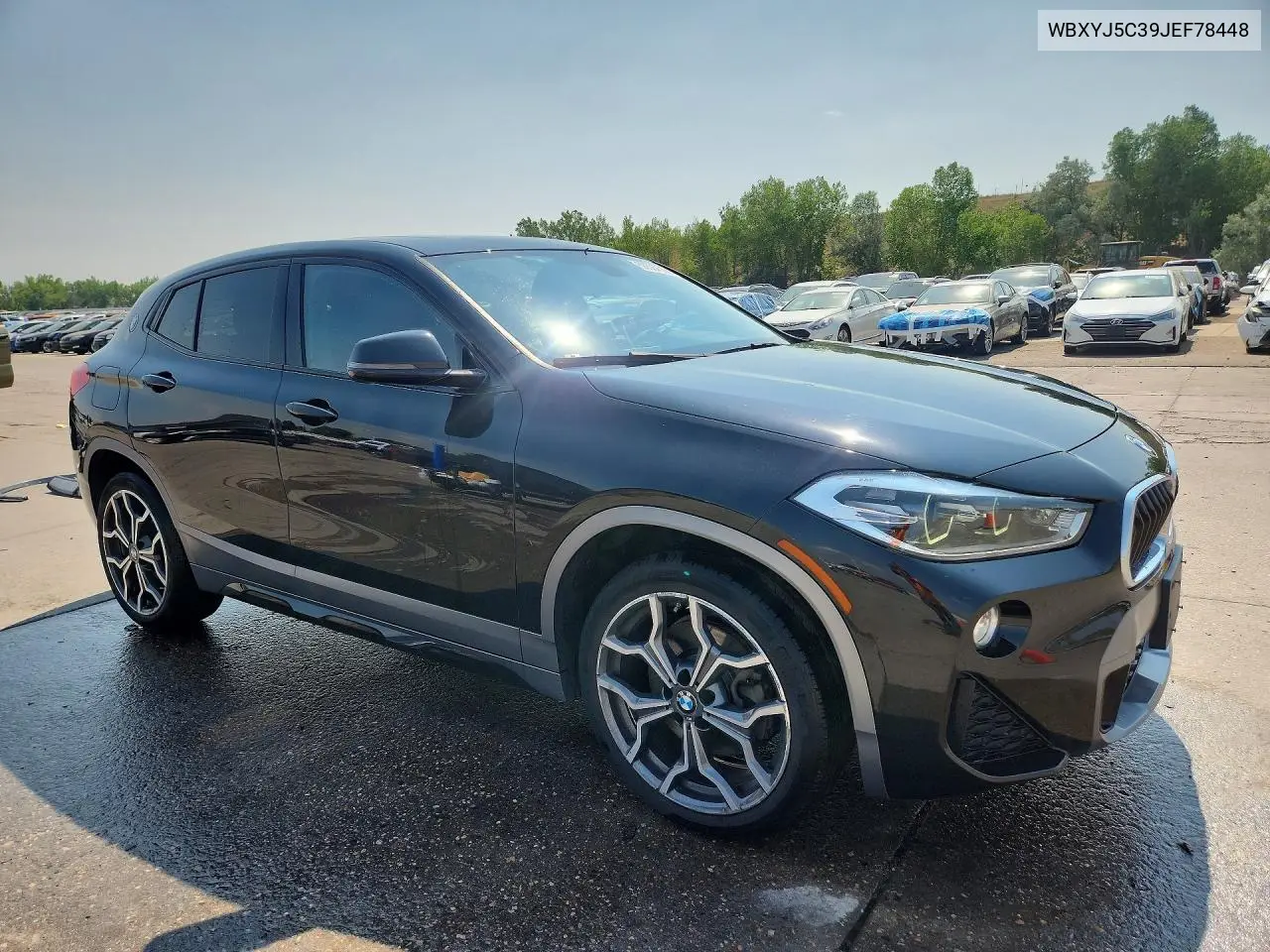 2018 BMW X2 xDrive28I VIN: WBXYJ5C39JEF78448 Lot: 58584566