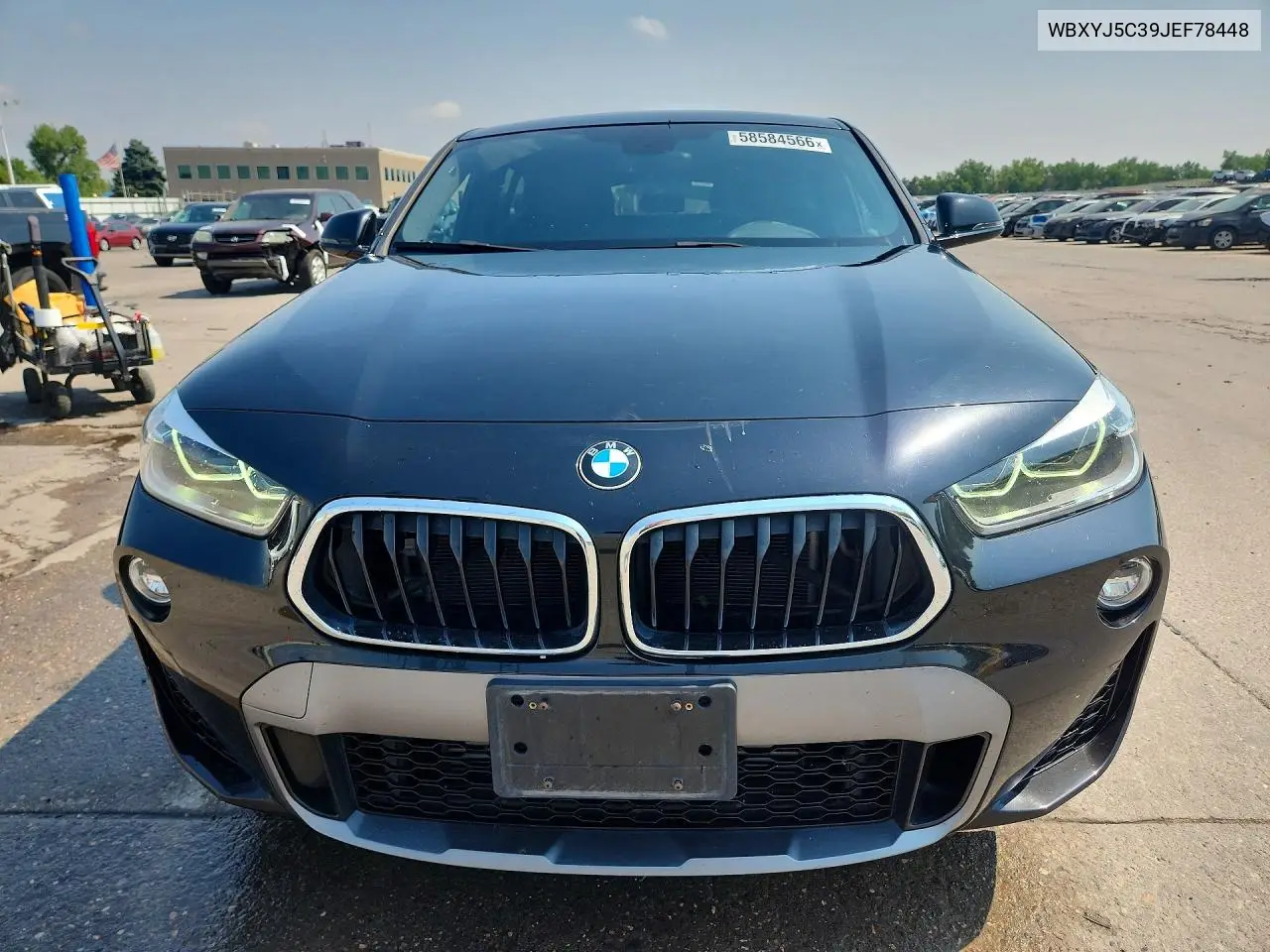 2018 BMW X2 xDrive28I VIN: WBXYJ5C39JEF78448 Lot: 58584566