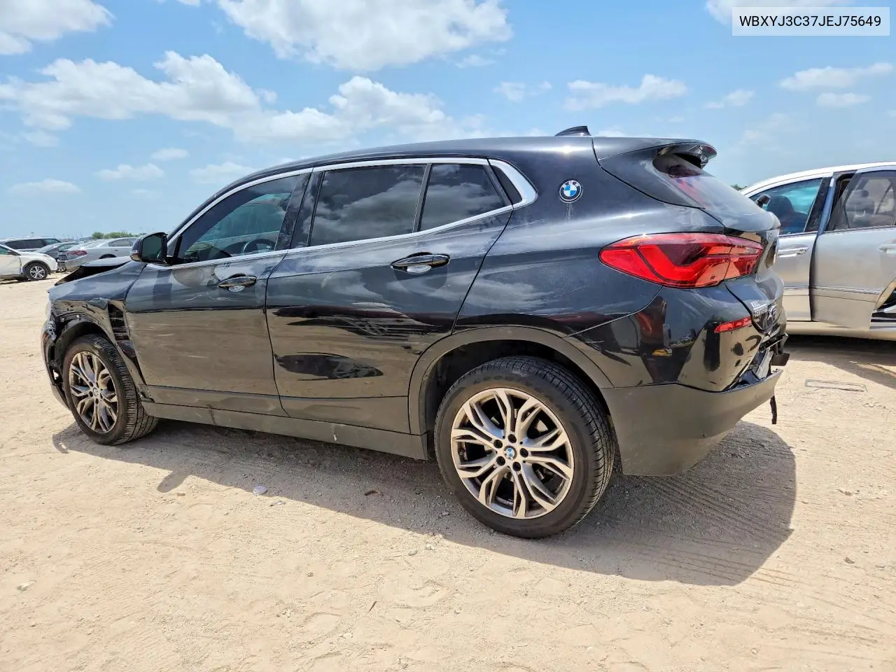 2018 BMW X2 Sdrive28I VIN: WBXYJ3C37JEJ75649 Lot: 58728846