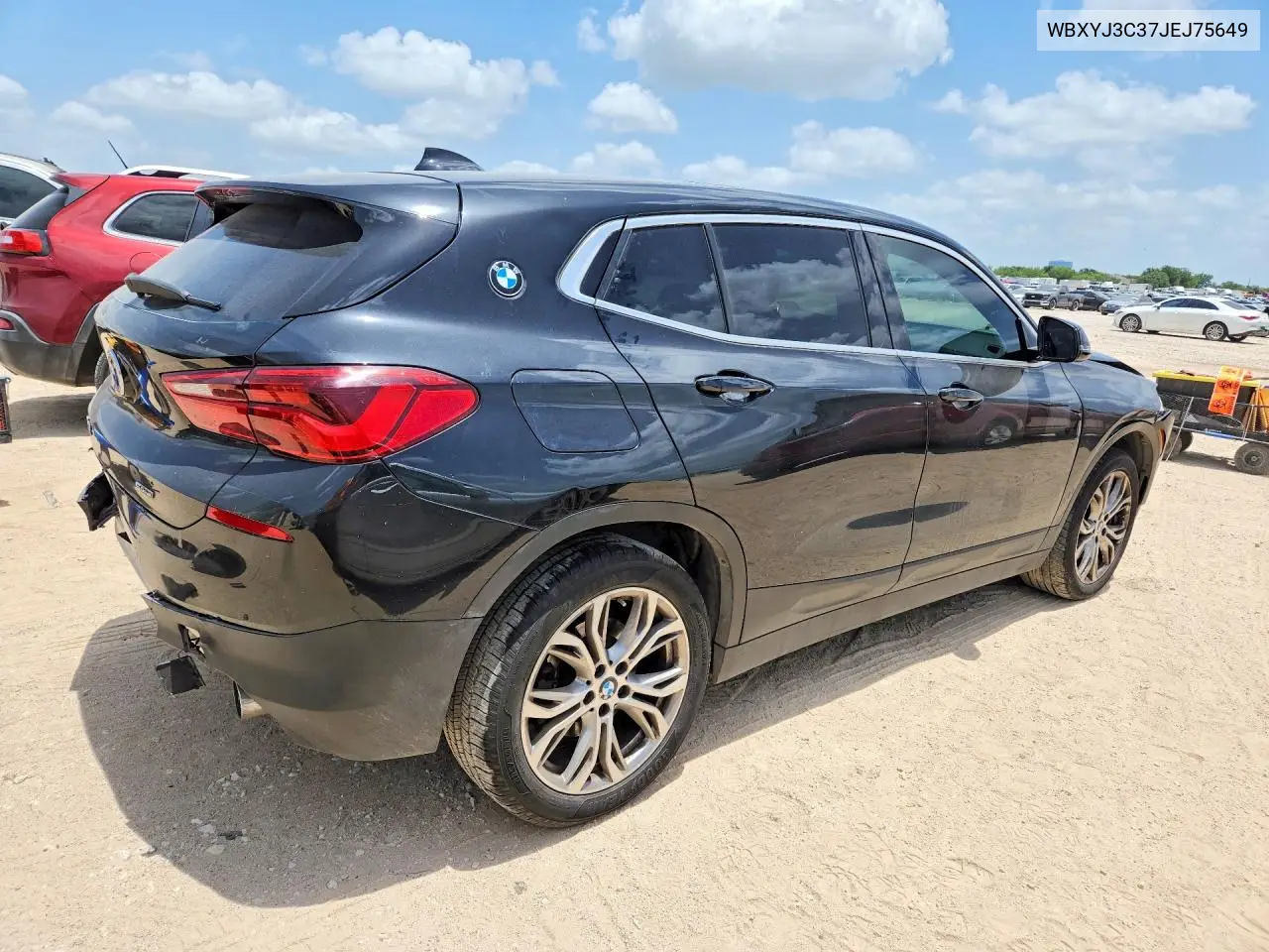 2018 BMW X2 Sdrive28I VIN: WBXYJ3C37JEJ75649 Lot: 58728846