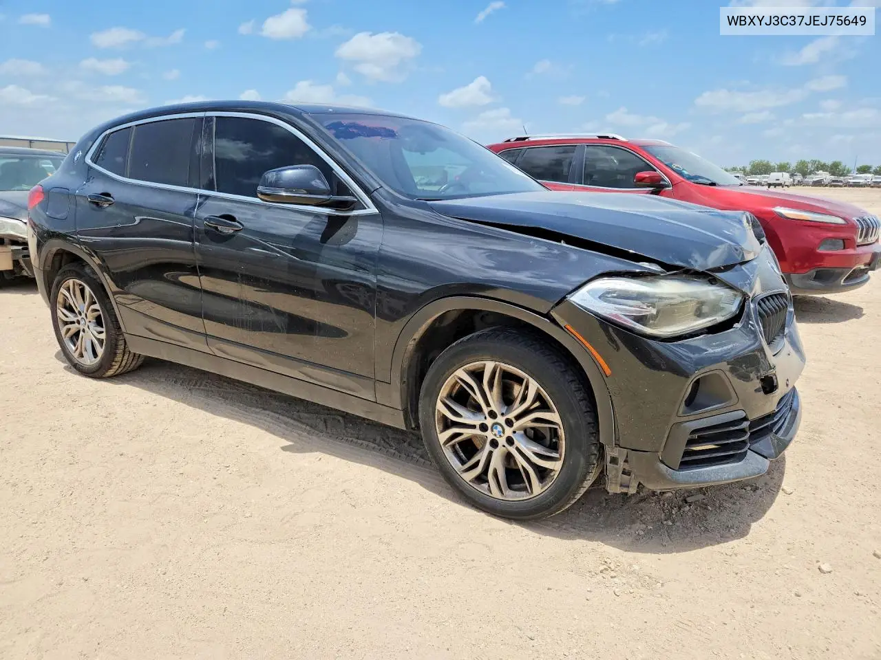 2018 BMW X2 Sdrive28I VIN: WBXYJ3C37JEJ75649 Lot: 58728846