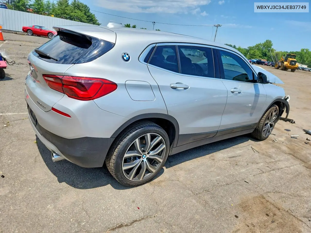 2018 BMW X2 Sdrive28I VIN: WBXYJ3C34JEB37749 Lot: 59543276