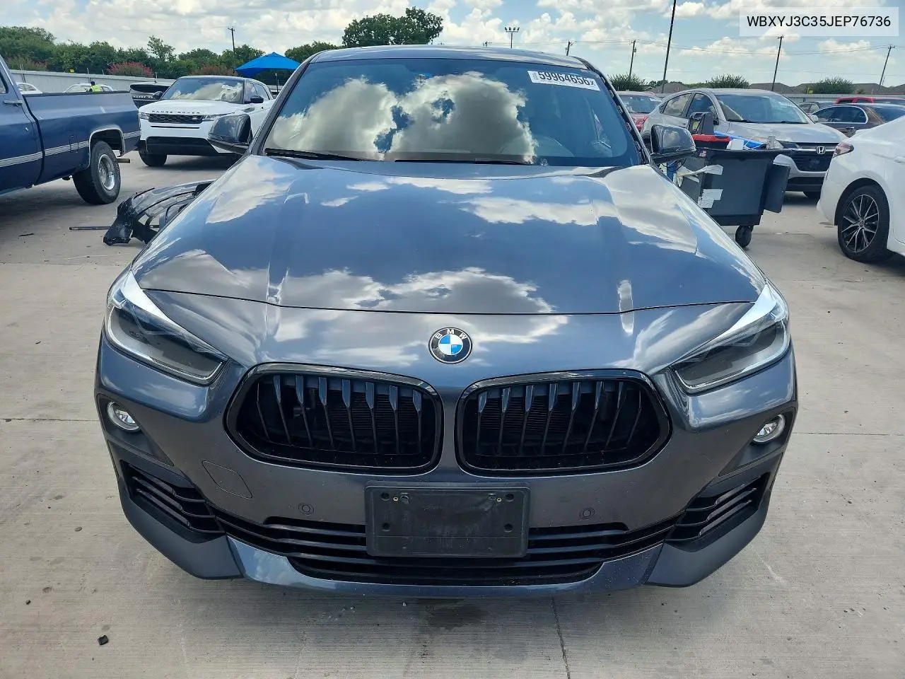 2018 BMW X2 Sdrive28I VIN: WBXYJ3C35JEP76736 Lot: 59964656
